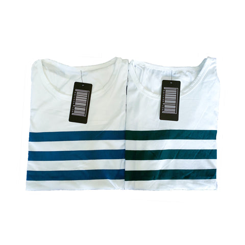 Striped White T-Shirt