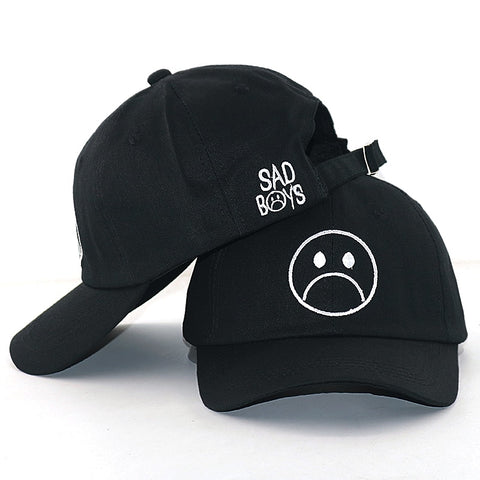 Sad Boy's Baseball Cap