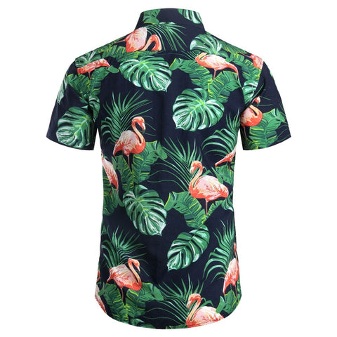 Flamingo Print Shirt