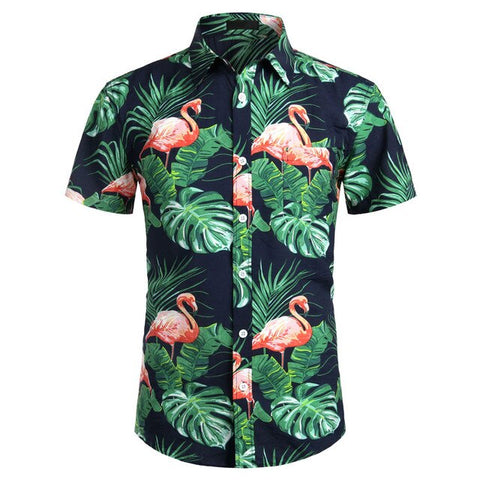 Flamingo Print Shirt