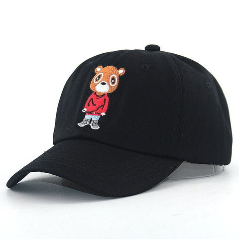 Hip Hop Bear Baseball Cap