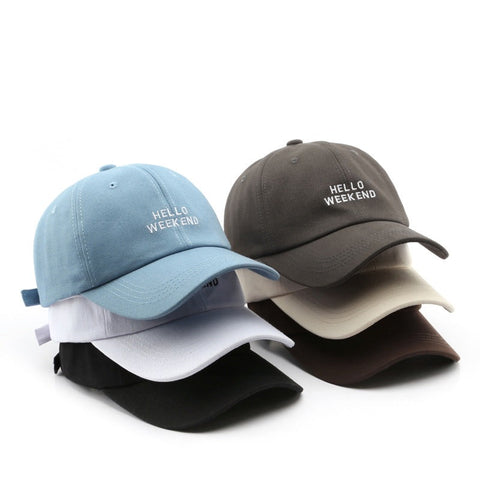 Hello Weekend Baseball Cap