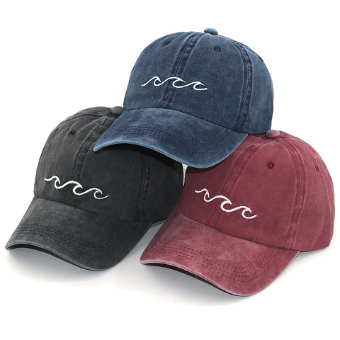 Ocean Wave Baseball Cap