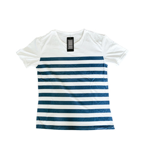 Striped White T-Shirt