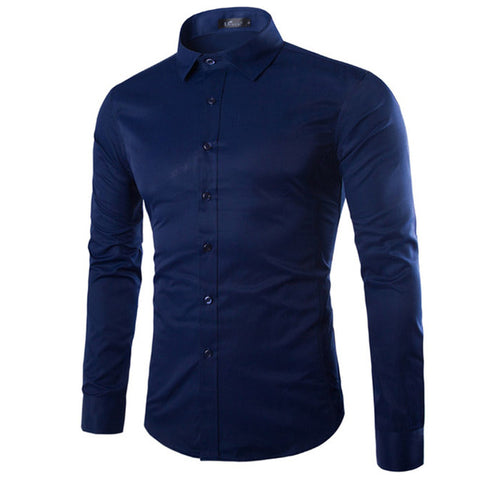 Wharf Slim Fit Dress Shirt